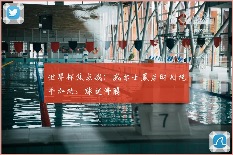 世界杯焦点战：威尔士最后时刻绝平加纳，球迷沸腾